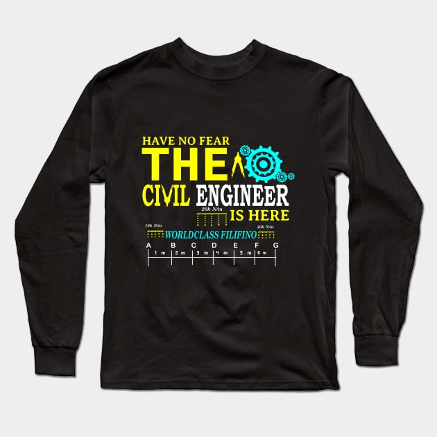 Civil Engineer Long Sleeve T-Shirt by amramna